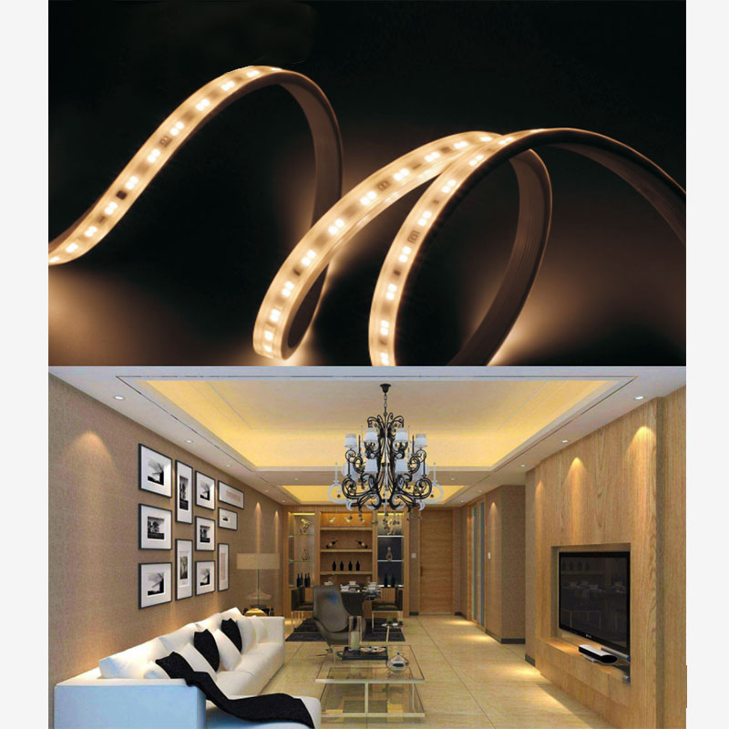 110V-120V ဗို့အားမြင့် LED Strip မီးများ