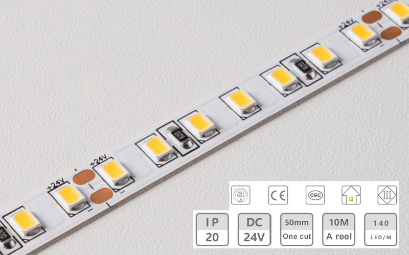 24V-8mm-140d-12W-120 Low-Voltage Light Light Strip