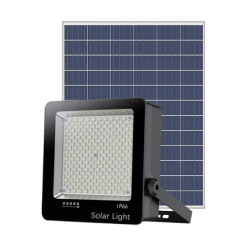 အိမ်ပြင်အတွက် Light Control Led Solar Flood Light